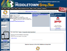 Tablet Screenshot of middletownspringblast.com